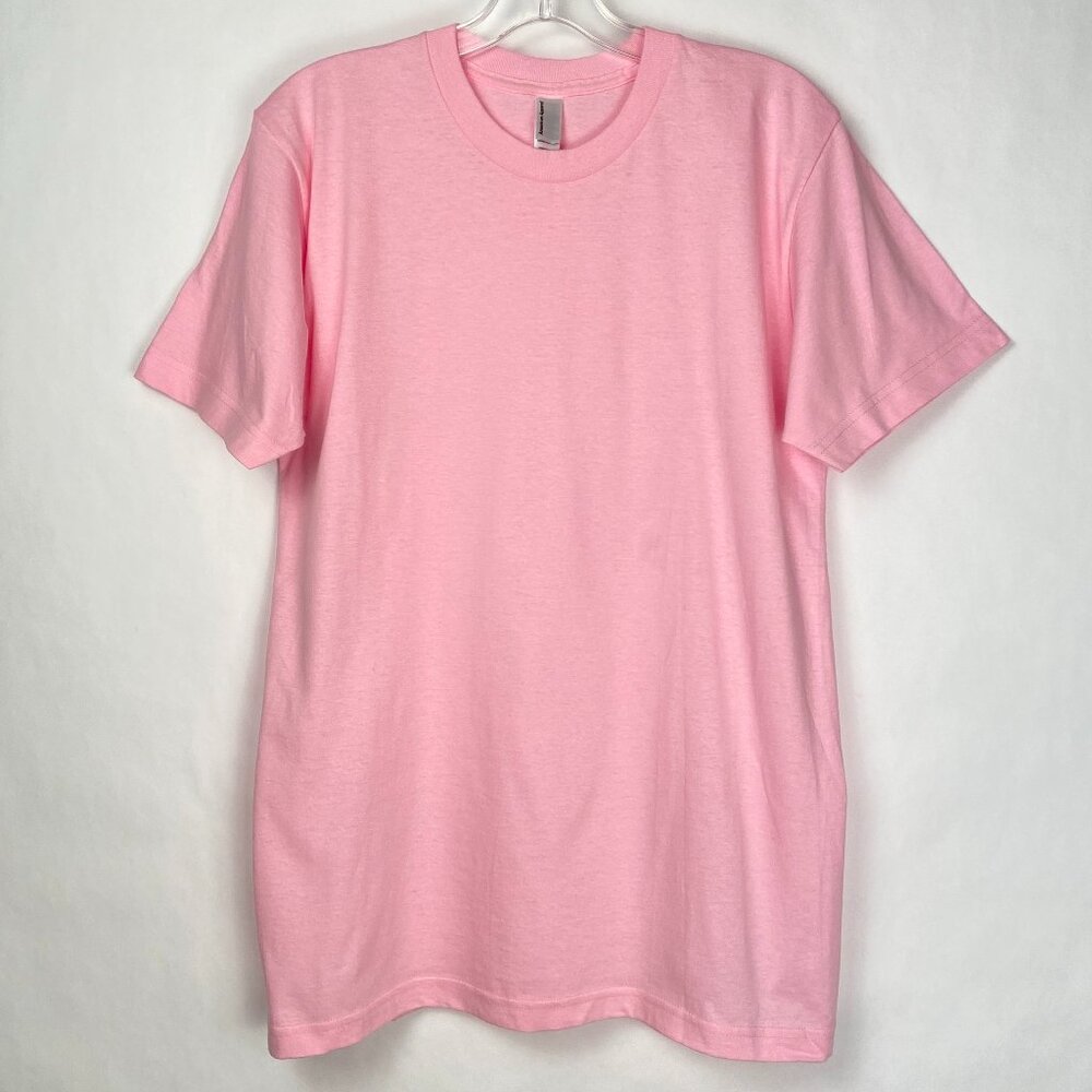 AMERICAN APPAREL PINK T-SHIRT MENS MEDIUM NWOT